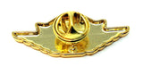 Red & Gold Air Jordan Jumpman Wing Logo Lapel Pin