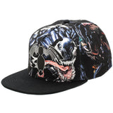 Venom Rubber Logo Sublimated All Over Print Snapback