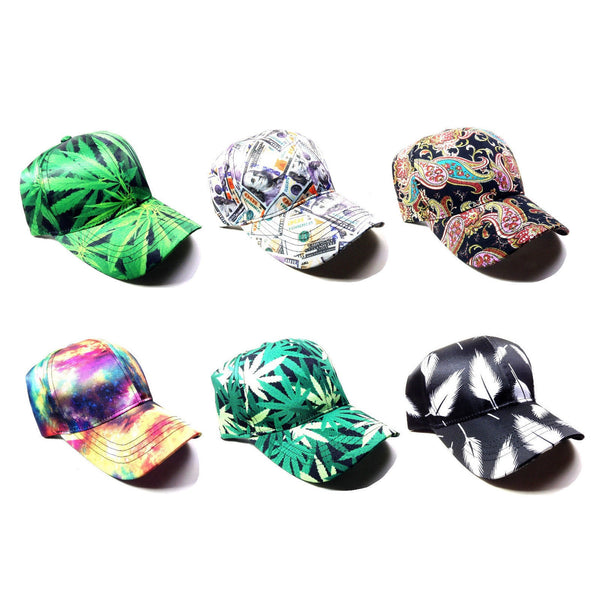 Crown Sublimated Dad Hat - Mixed Prints