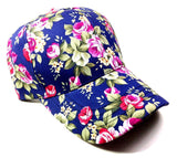 Crown Floral Hawaiian Print Sublimated Dad Hat