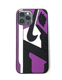 Jumpman Logo Sneaker Kicks iPhone 13 Pro Max 6.7 Silicone Bumper Case