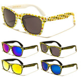 Kids Youth Text Message Emoji Smiley Faces Classic Square Sunglasses