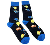 Fine Fit Casual Funny Animal Pattern Knit Crew Socks