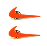 Metal Nike Logo Swoosh Check Mark 2 Piece Lapel Piece Set