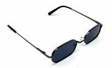 Slim Rectangular Geometric  Classic Luxury Aviator Sunglasses