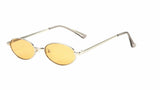 Slim Round Oval Hippie Classic Casual Sunglasses