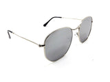 Metal Wire Frame Round Aviator Sunglasses