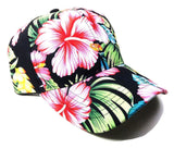 Crown Floral Hawaiian Print Sublimated Dad Hat