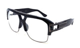 Gazelle B-Boy Hip-Hop Oversized Retro Square Luxury Aviator Sunglasses