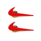 Metal Nike Logo Swoosh Check Mark 2 Piece Lapel Piece Set