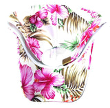 Crown Floral Hawaiian Print Sublimated Dad Hat