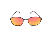Metal Wire Frame Round Aviator Sunglasses