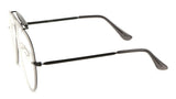 Classic Outdoorsman Retro Pilot Shield Aviator Sunglasses