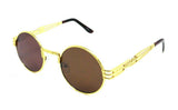 Round Classic Luxury John Lennon Steampunk Sunglasses