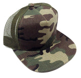 Crown Sublimated All Over Print Mesh Trucker Snapback Hat