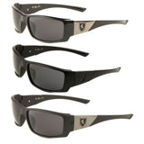Khan Slim Sport Wrap Around Rectangular Sunglasses