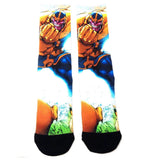 Marvel Comics Thanos Premium Sublimated Crew Socks