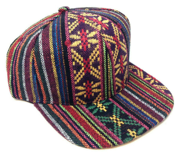 Abstract Tribal Native American Navajo Aztec Snapback Hat