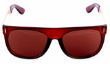 Square Marijuana Weed Leaf Print Retro Hip Hop Sunglasses