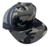Crown Sublimated All Over Print Mesh Trucker Snapback Hat