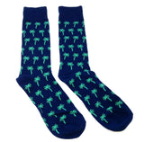 Fine Fit Casual Novelty Pattern Knit Crew Socks