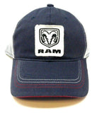 Dodge Ram Classic Logo Curved Bill Adjustable Mesh Trucker Hat