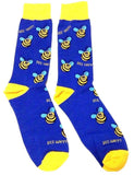 Fine Fit Casual Funny Animal Pattern Knit Crew Socks