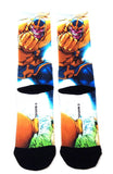 Marvel Comics Thanos Premium Sublimated Crew Socks