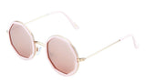 Round Octagon John Lennon Geometric Luxury Sunglasses