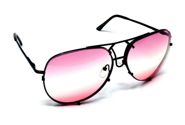 Retro Turbo Floating Lens Luxury Aviator Sunglasses