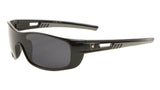 Khan Shield One Piece Lens Wrap Around Sport Sunglasses