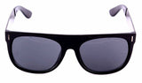 Square Marijuana Weed Leaf Print Retro Hip Hop Sunglasses