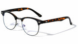 Blue Light Blocking Filter Lenses Anti Fatigue Computer Horn Rimmed Square Glasses