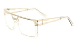 Gazelle Phenom Oversized Flat Top Square Hip Hop Luxury Aviator Sunglasses