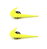 Metal Nike Logo Swoosh Check Mark 2 Piece Lapel Piece Set