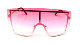 Arctic XL Large Oversized One Piece Mono Lens Shield Futuristic Sunglasses