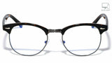 Blue Light Blocking Filter Lenses Anti Fatigue Computer Horn Rimmed Square Glasses