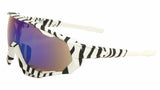Gnarly One Piece Shield Oversized Wrap Around Sunglasses