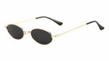 Slim Round Oval Hippie Classic Casual Sunglasses