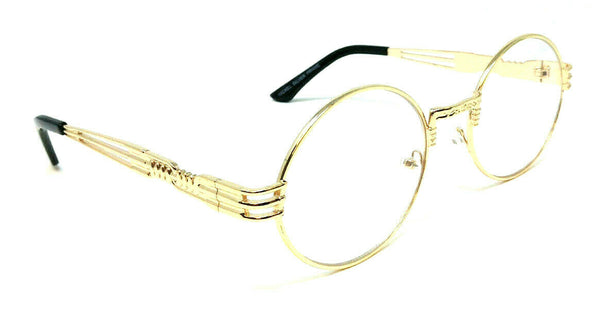 Oversized Round Oval Luxury John Lennon Steampunk Sunglasses