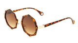 Octagon John Lennon Round Circle Geometric Luxury Sunglasses