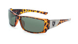 Khan Slim Sport Wrap Around Rectangular Sunglasses