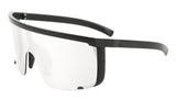 Montego Bay One Piece Mono Lens Shield Wrap Around Sunglasses