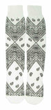 Leaf Republic Paisley Bandana Pattern Knit Crew Socks