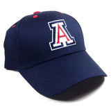 University Of Arizona Wildcats Logo Blue MVP Curved Bill Adjustable Hat