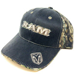 Dodge Black & Camo Ram Mossy Oak Adjustable Hat