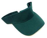 Solid Plain Curved Bill Sun Visor Golf Hat