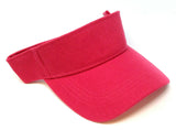 Solid Plain Curved Bill Sun Visor Golf Hat