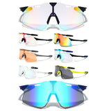 Alaska Oversized Rimless Shield Wrap Around Sunglasses