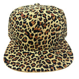 Cheetah / Leopard All Over Print Flat Bill Snapback
